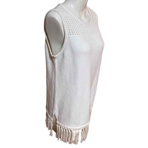 Jason Wu J Fringe Bottom Cotton Blend Size M - Picture 4 of 9